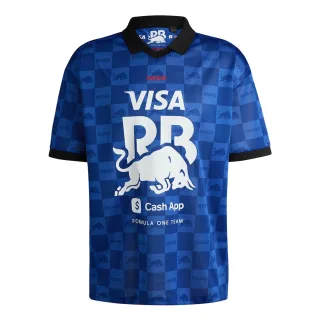 Hugo - "F1 Visa Cash" Poloshirt für Herren (Mittelblau)