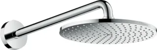 Hansgrohe Kopfbrause Raindance S 240 1jet PowderRain Brausearm 390mm chrom, 27607000 27607000
