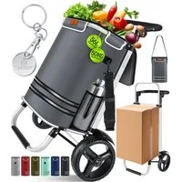 KESSER Einkaufstrolley, klappbar mit 56L Kapazität und belastbar bis 50 kg