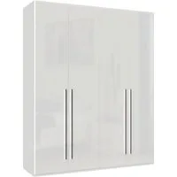 OTTO home Kleiderschrank Piano, UV lackiert, hochglänzend in beige oder weiß, FSC-zertifiziert (Made in Europe) in vielen Breiten, Höhe 224cm, mit Soft-Close Funktion