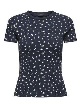 JDY - JDYLUCKY S/S O NECK TOP JRS NOOS Sky Captain - Gr. - L