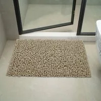 K-HOME Badematte SLING, Badvorleger, Badezimmer Teppich, sehr weiche dichte Fasern, schnell trocknend, fusselfreier Badteppich