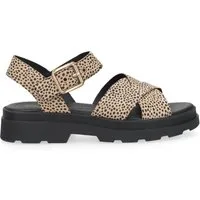 Clarks Clarks Orinoco3 Cross 26186093 4, Sandaletten, Beige kombiniert, Damen Sandalette