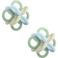 CLTYQ Beißring Beißring Spielzeug für Babys, Zahnungshilfe Spielzeug für Neugeborene, (2-tlg), aus Silikonbeißringen,Geburtsgeschenk,Zahnungs-Spielzeug zur Linderung