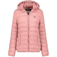 Geographical Norway Steppjacke Hochwertige Outdoorjacke Übergangsjacke Leicht mit Kapuze