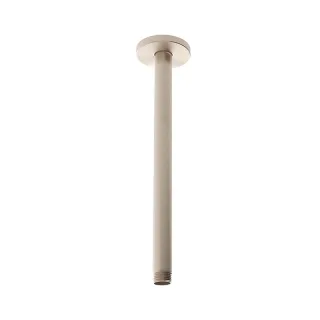 VitrA Universal Deckenarm für Duschkopf Länge 30 cm mit Anschluss G 1/2" Nickel gebürstet,A4565034 A4565034