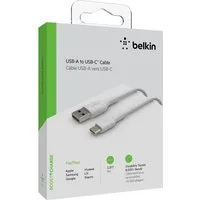 Belkin BoostCharge USB-C/USB-A Kabel PVC, 1m USB-Kabel, USB-C, USB Typ A (100 cm)