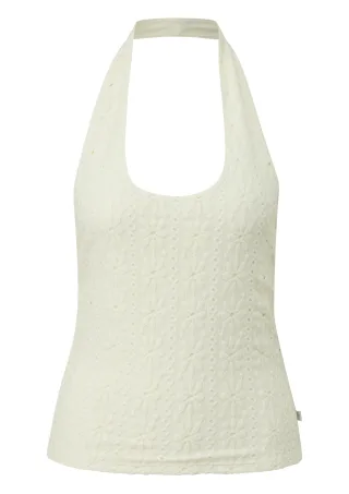 qs - T-Shirt creme - Gr. - L