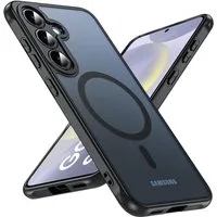 CoolGadget Handyhülle für Samsung Galaxy S24 6,1 Zoll, Kamera Schutz Hülle Silikon Hard Case Schutzhülle für Magsafe Zubehör