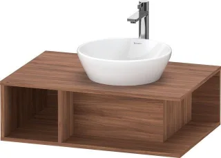 Duravit D-Neo Konsolenwaschtischunterbau wandhängend Nussbaum Matt 800x550x260 mm - DE495807979 DE495807979