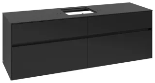 Villeroy & Boch Waschtischunterschrank Collaro C13400 1600x548x500mm 4 Ausz. Waschtisch mittig Volca C13400VL