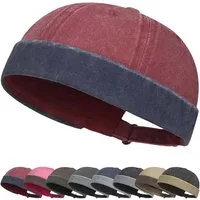 Zaewry Dockermütze Fisherman Beanie Herren Damen Seemannsmütze