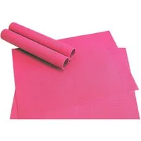 matches21 HOME & HOBBY Platzset Tischset BORDA 4er pink Tischunterlage als Tischdeko, (4-St), modernes Esstisch Platzdeckchen als abwaschbarer Tischuntersetzer