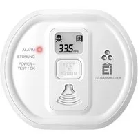 Ei Electronics Kohlenmonoxid-Warnmelder mit Display Ei208D-3X179 Gasmelder (inkl. 10 Jahres-Batterie)