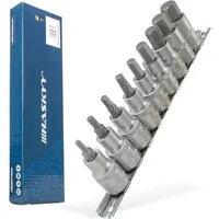HASKYY Innensechskantschlüssel H4-H19 Innen-Sechskant-Satz Nüsse 1/2" Stecknüsse-Set Bits Bit Schlüss