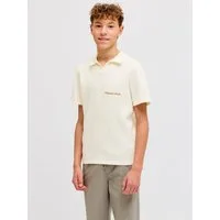 Jack & Jones Junior Polokragenpullover JORNORREBRO LIGHT KNIT SS POLO JNR