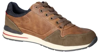Mustang Shoes Sneaker, Freizeitschuh, Schnürschuh mit Außenreißverschluss