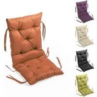 sunnypillow Bankauflage Bankauflage Stuhlkissen viele Farben und Größen zur Auswahl, 50x50x50cm orange