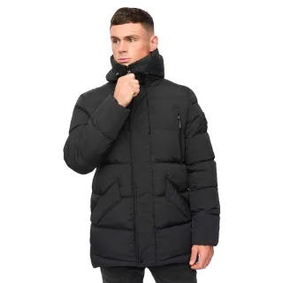 Crosshatch - "Kaptoore" Jacke für Herren (Schwarz)