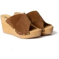 Softclox ANTJE Kaschmir whiskey (natur) Pantolette