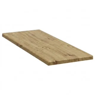 MDF Fensterbank, FEBALIT prime inkl. Abschlusskanten, Eiche Artisan Holzoptik, 500 x 150 mm, ohne Schattenfuge, individuell konfigurieren