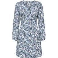 ONLY Druckkleid ONLEVIDA L/S SHORT DRESS WVN NOOS