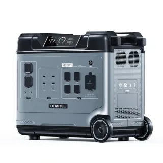 Oukitel P5000E 2200W/5120Wh LiFePO4 Solar Generator Outdoor Portable Power Station for Home Camping Emergency Battery Ba