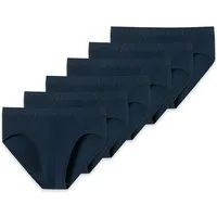 Schiesser Slip 6er Pack 95/5 Organic Cotton (Spar-Set, 6-St) Mini Slip / Unterhose - Baumwolle - ohne Eingriff