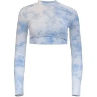 Karl Kani Crop-Top Karl Kani Damen Signature Tie Dye Cropped