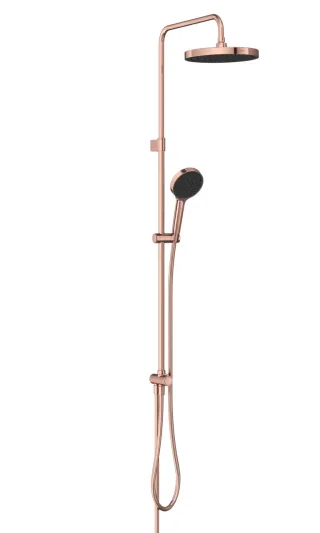 VitrA Core Round Duschsystem mit Kopf- und Handbrause Wandmontage Kupfer Soft,A4591829EXP A4591829EXP