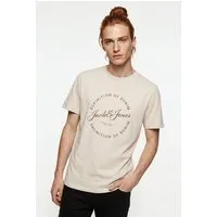 Jack & Jones T-Shirt JJGRAYSON TEE SS CREW NECK Baumwolle, regular fit