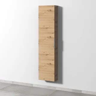 Sanipa 3way Hochschrank mit 1 Tür, Eiche Natural-Touch UM16485