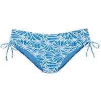 Venice Beach Bikini-Hose Peony in höherer Schnittform und modischer Strukturware