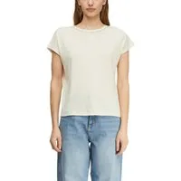 comma T-Shirt mit Cap-Sleeves
