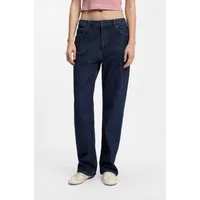 HUGO Straight-Jeans Elyah mit extra Länge, Mid Rise