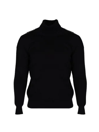 Les Hommes Pullover Turtle Herren schwarz