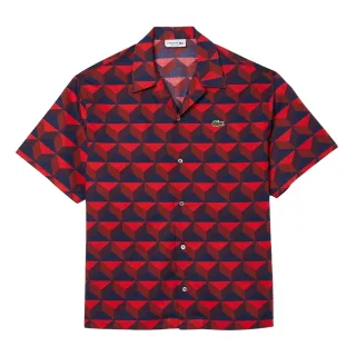 Lacoste - Hemd für Herren, Bio-Baumwolle, leger, kurzärmlig (Bunt)