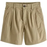 Next Chinoshorts Chino-Shorts mit Bundfalten (1-tlg)
