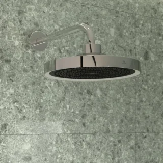 Ideal Standard Solos 3-Funktions-Kopfbrause A7890AA Ø 33 cm, LED-Leuchtring, Chrom