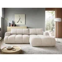 MIRJAN24 Ecksofa Mitto, mit Bettkasten und Schlaffunktion, Ausziehautomatik DL, 270x173x85 cm
