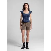Spieth & Wensky Shorts Barbie mit Stickereien