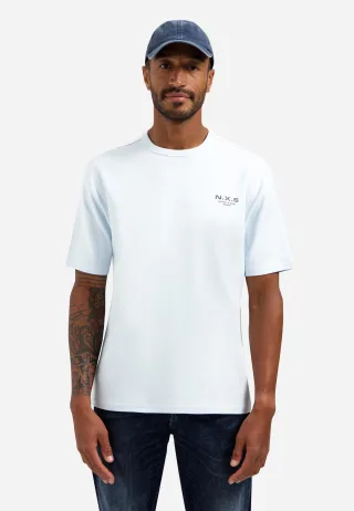 No Excess - T-Shirt Crewneck Heavy Interlock Artwork sky - Gr. - XXL