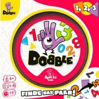 Asmodee Spiel Dobble 1,2,3 2025, Kinderspiel, Made in Europe