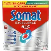 Somat Excellence 4in1 Caps Spülmaschinentabs (84 Caps)