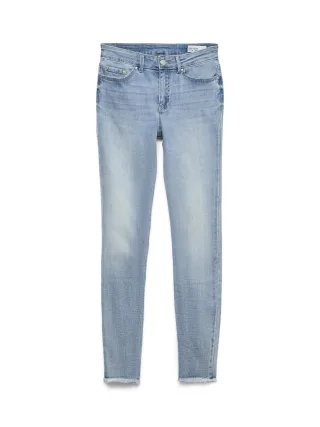 VERO MODA - VMFLASH MR SKINNY ANK RW JNS LI3100 NOOS Light Blue Denim - Gr. - L/30