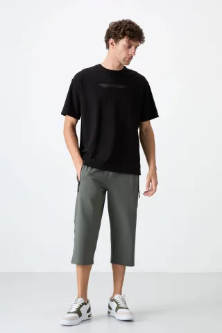 Herren Capri-Radsportshorts