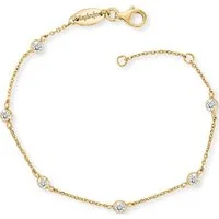 Engelsrufer Silberarmband Engelsrufer Damen-Armband 925er Silber 6 Zirkonia, Trendig
