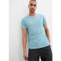 bonprix 2-in-1-Shirt Regular Fit, mit Brusttasche, Henley-Stil, Lagen-Look