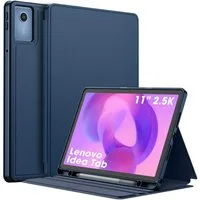 Fintie Tablet-Hülle mit Stifthalter für Lenovo Idea Tab 11 Zoll 2025 (TB-336ZU/ TB-336FU), Slim TPU Folio Hülle mit Auto Schlaf/Wach Funktion und Standfunktion