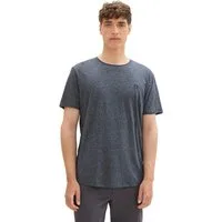 TOM TAILOR Denim T-Shirt in Melange-Optik